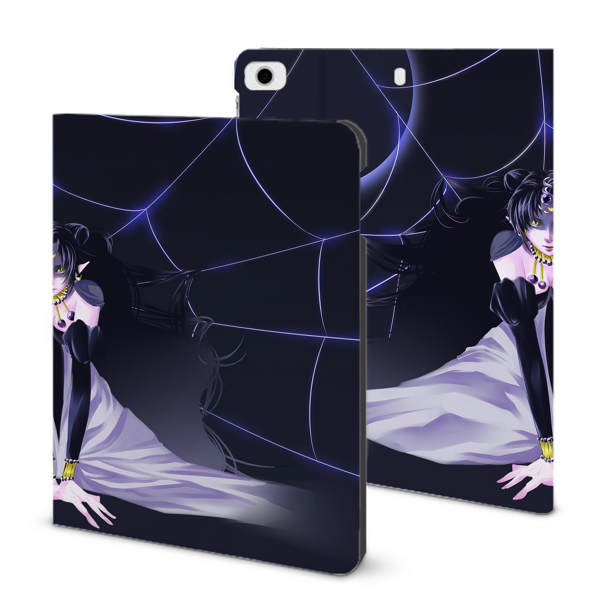 （画像用） 美少女戦士セーラームーン Sailor Moon IPad ケース ブック型 PUレザー TPU 耐衝撃 軽量 薄型 ペン収納なし 全面保護 IPad 各モデル対応
